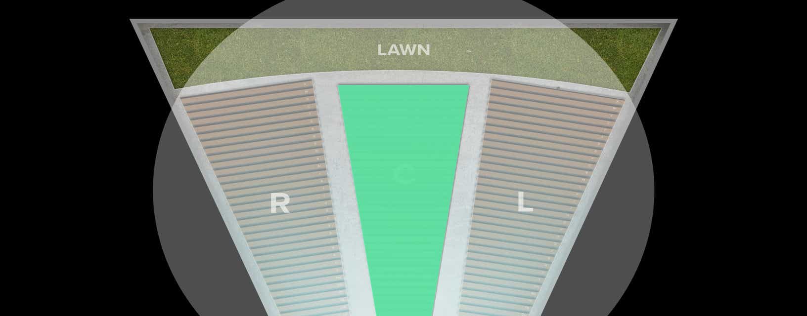 Seat view from Reserved