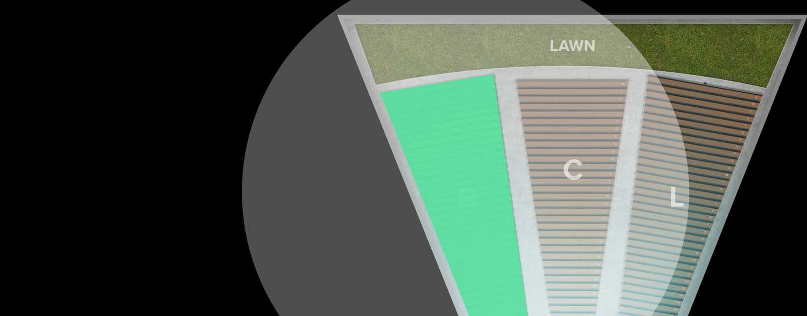 Seat view from Reserved