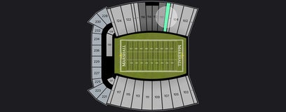 Seat view from Lower Sideline
