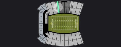 Seat view from Lower Sideline