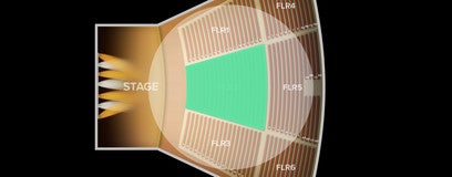Seat view from Floor