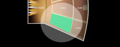 Seat view from Floor