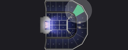 Seat view from Upper