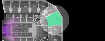 Seat view from Upper Baseline
