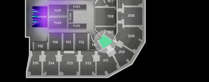 Seat view from Lower