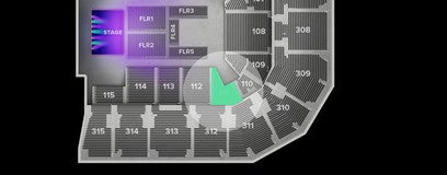 Seat view from Lower