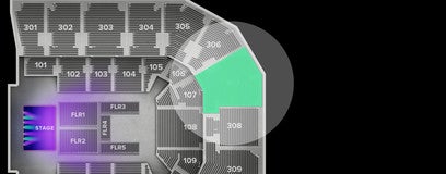 Seat view from Upper