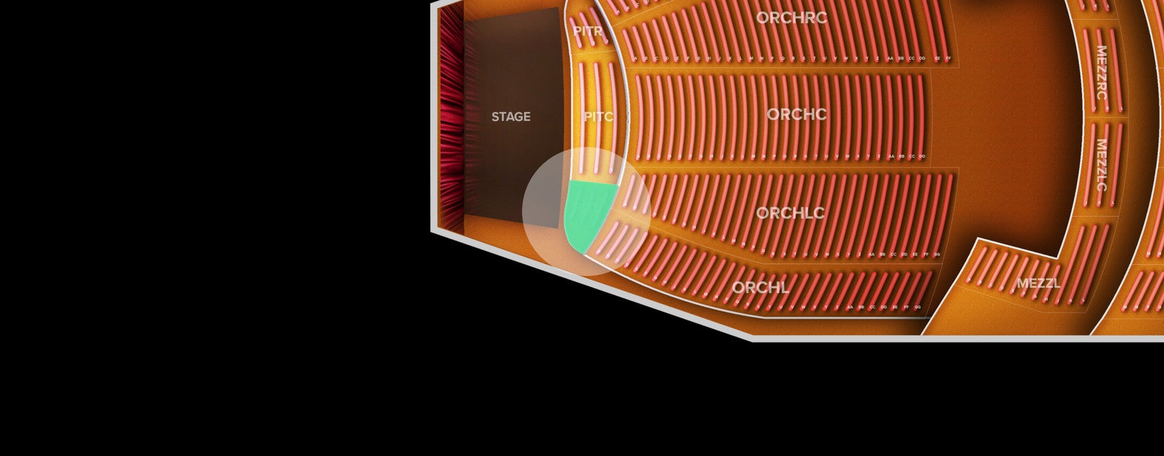 Seat view from Pit Left