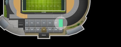 Seat view from Lower