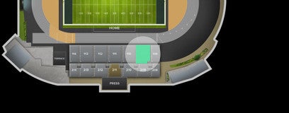 Seat view from Lower