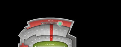 Seat view from Club