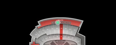 Seat view from Club Level