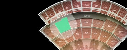 Seat view from Middle