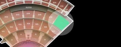 Seat view from Middle