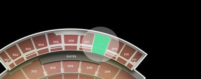 Seat view from Mezzanine