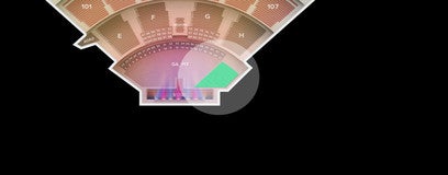 Seat view from Orchestra