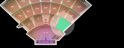 Seat view from Orchestra