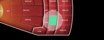 Seat view from Mezzanine