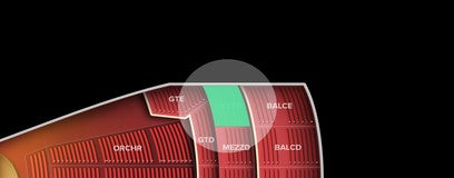 Seat view from Mezzanine