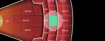 Seat view from Mezzanine