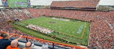 Seat view from Upper East Sideline