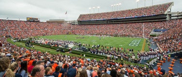 Seat view from Lower South Corner