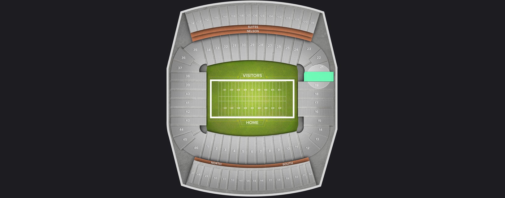 Seat view from Student