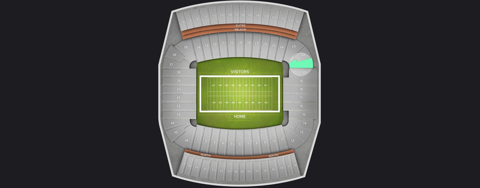 Seat view from Student