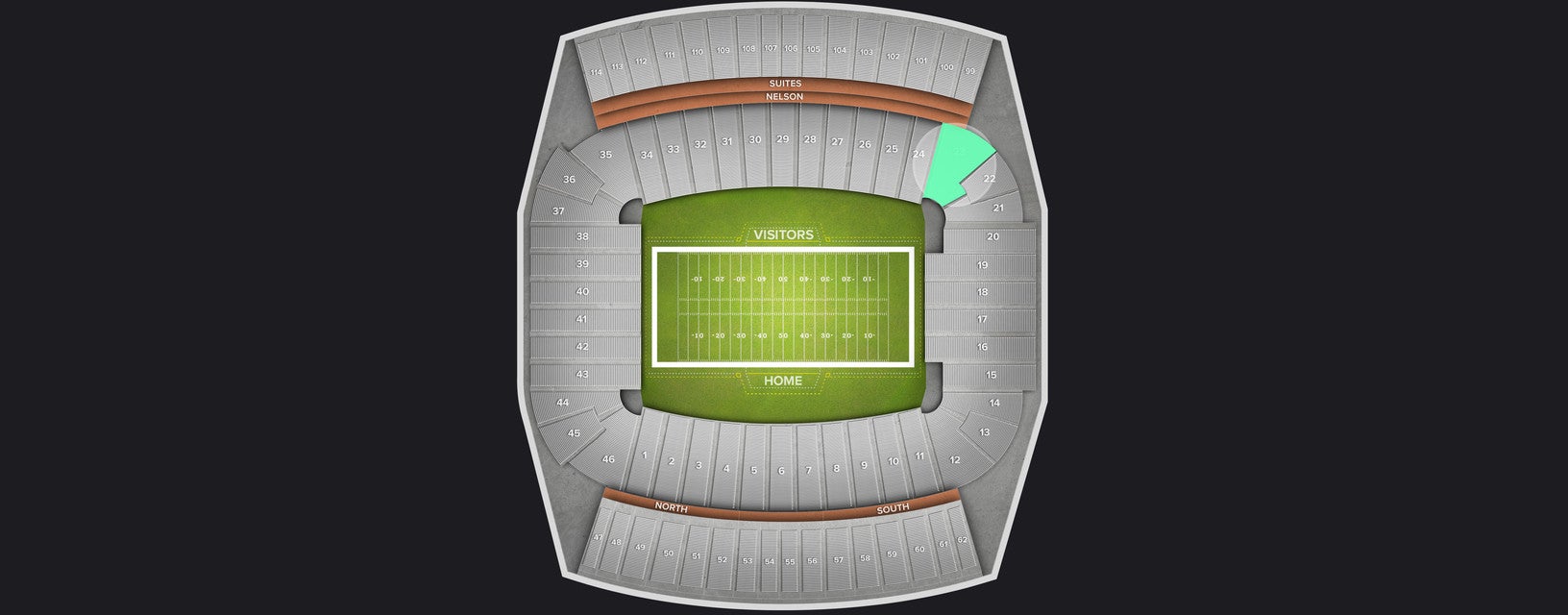 Seat view from Student