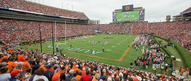 Seat view from Lower North End Zone