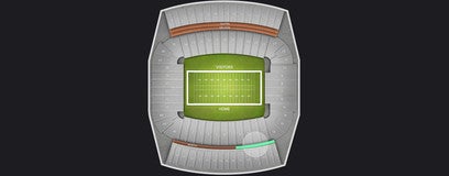 Seat view from South