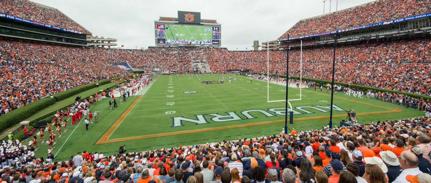 Seat view from Lower North End Zone