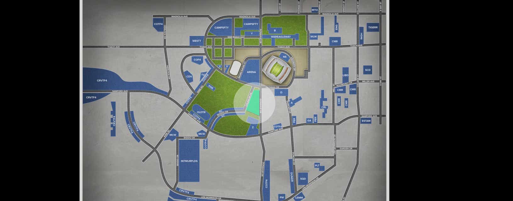 Seat view from EC Lot