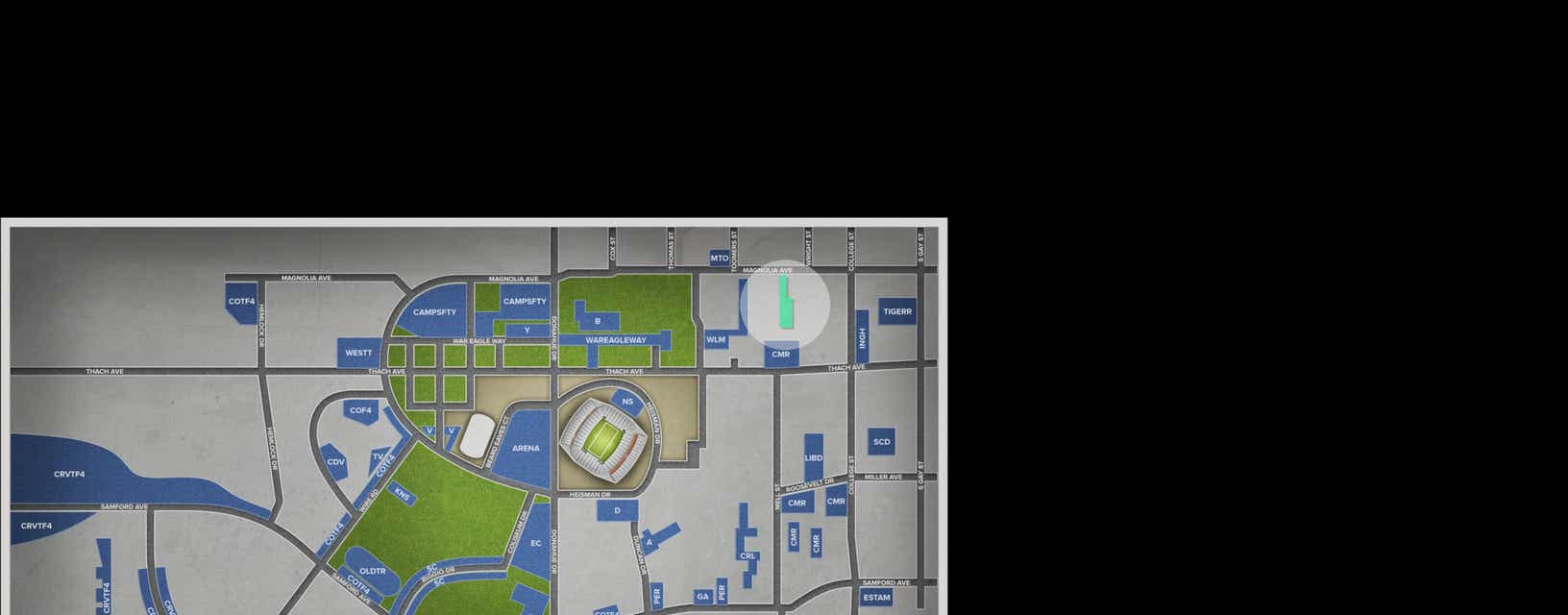 Seat view from Engineering Lot