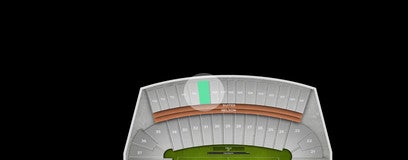 Seat view from Upper East Sideline