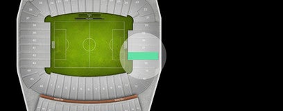 Seat view from Lower South End Zone