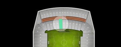 Seat view from Lower East Sideline