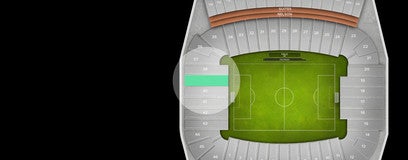 Seat view from Lower North End Zone