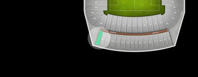 Seat view from Upper West Sideline