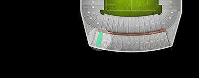 Seat view from Upper West Sideline