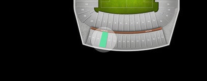 Seat view from Upper West Sideline
