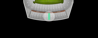 Seat view from Upper West Sideline