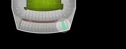Seat view from Upper West Sideline