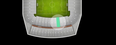Seat view from Lower West Sideline
