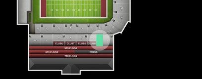 Seat view from Section