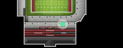 Seat view from Section