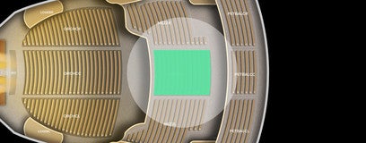 Seat view from Mezzanine