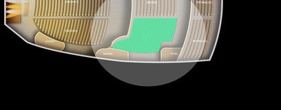 Seat view from Mezzanine