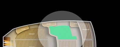 Seat view from Mezzanine