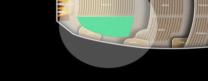 Seat view from Orchestra